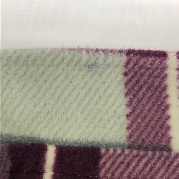 Ripzone Women’s Plaid Shacket – Small – Off-White/Purple/Grey - Picture 13 of 16